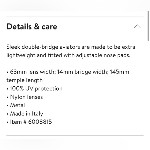 Dior Christian Dior 63mm aviators NEW w tags - Picture 2 of 2